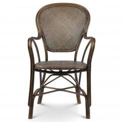 Rattan Dining Chair with Woven Natural Rattan for Livingroom Wholesale Price